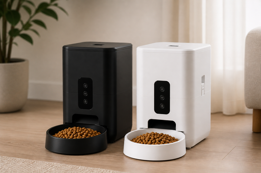 Distributeur automatique de croquettes pour chat et chien